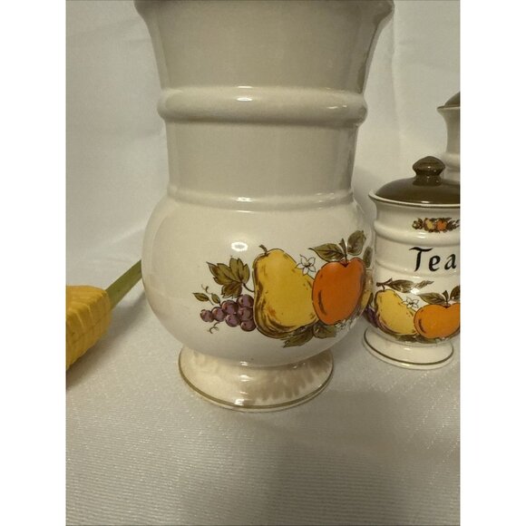 Vintage 1950’s Fruit festival canisters Webb Japan - Picture 7 of 16